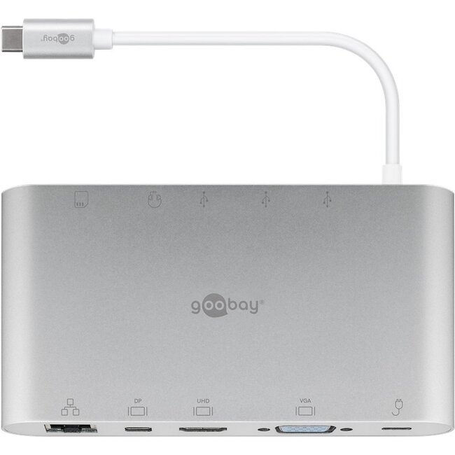 Goobay USB-C™ Aluminium Multiport Adapter