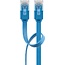 Goobay CAT 6 Flat Patch Cable, U/UTP, blue 3 m