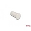 Delock Fiber optic dust cap for connector with 1.25 mm ferrule 10 pieces white