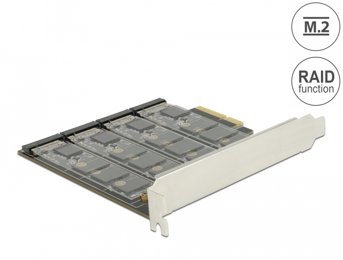 PCI Express Card > 4 x internal M.2 Key B RAID