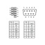 Delock Slot Bracket > 1 x Serial Pin layout: 1:1