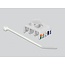 Delock Keystone Module RJ45 jack > LSA Cat.6A UTP white