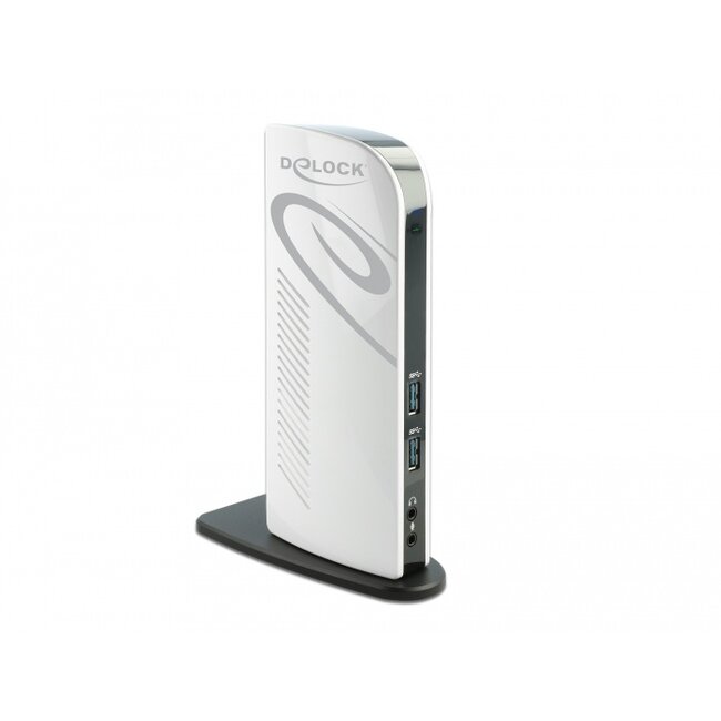 Delock USB Docking Station Dual HDMI Full-HD / USB 3.2 / LAN / Audio