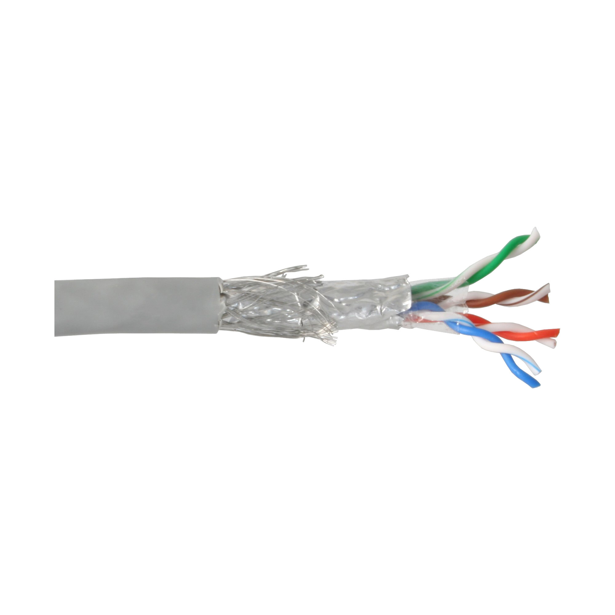 InLine COS Cable Desk Patch Cable TP Cat5e SFTP 100m Roll. Lengte snoer: 100 m