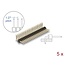 Delock Pin header 20 pin, pitch 1.27 mm, 1-row, angled, 5 pieces