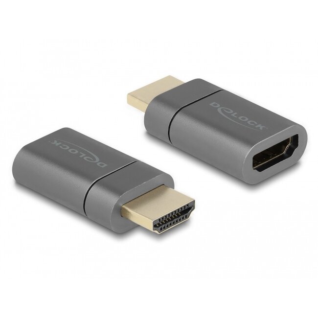 Delock HDMI Adapter male to female 8K 60 Hz magnetic