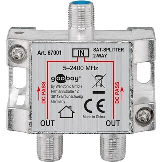 Goobay Goobay SAT Distributor, 2-Pack