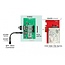 Delock U.2 SFF-8643 Adapter to PCIe x4 or M.2 Key M slot with fixing plate