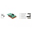 Delock U.2 SFF-8643 Adapter to PCIe x4 or M.2 Key M slot with fixing plate