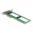 Delock PCI Express 4.0 x8 Card to 2 x internal U.2 NVMe SFF-8639 - Bifurcation