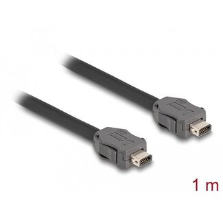 DeLOCK Delock Cable ix Industrial® (A-coded) plug to plug Cat.7 1 m