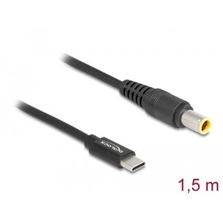 DeLOCK Delock Laptop Charging Cable USB Type-C™ male to IBM 7.9 x 5.5 mm male