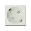 Delock Easy 45 Grounded Power Socket with a 45° arrangement 45 x 45 mm 10 pieces