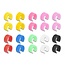 Delock Network cable RJ45 Cat.6A S/FTP with colored clips 5 m
