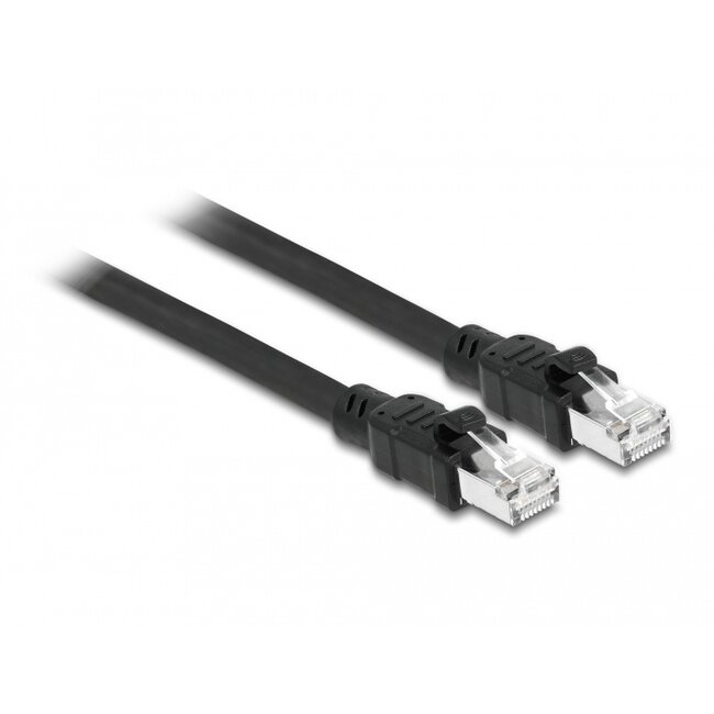 Delock Network cable RJ45 Cat.6A F/UTP with inner metal sheath 5 m
