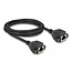 Delock RJ50 Extension Cable female to female S/FTP 2 m black