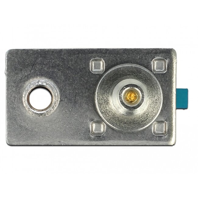 Delock FAKRA Z plug spring pin for soldering 1 prepunched hole