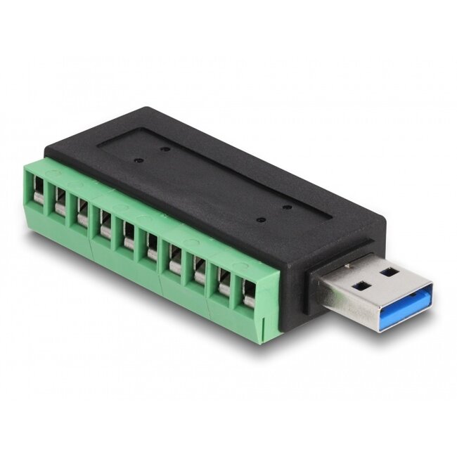 Delock USB 3.2 Gen 1 Type-A male to Terminal Block Adapter