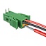 Delock Terminal block set for PCB 2 pin 3.81 mm pitch horizontal