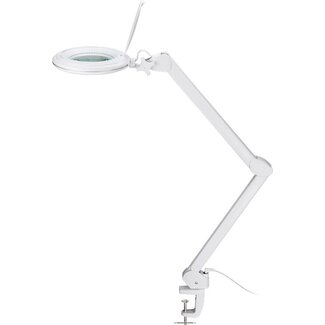 Goobay Goobay LED Magnifying Lamp with Clamp, 10 W, white