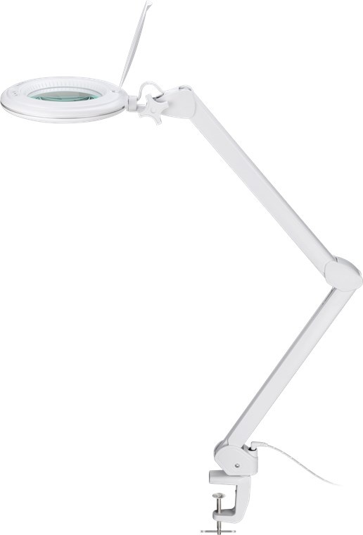 Goobay LED Magnifying Lamp with Clamp, 10 W, white |