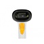 Delock USB Barcode Scanner 1D with connection cable and stand - Laser - light grey