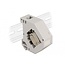 Delock DIN rail Adapter with Keystone Module RJ45 jack Cat.6A LSA