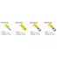 Delock Cable connector assortment box 170 pieces coloured