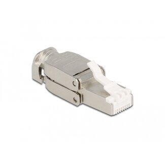 DeLOCK Delock RJ45 plug Cat.6A STP toolfree