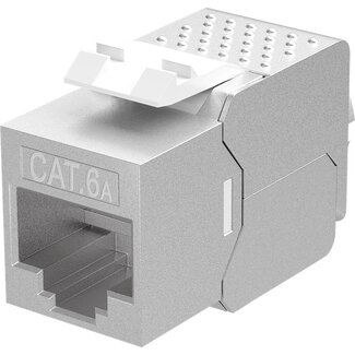 Goobay Goobay Keystone Module RJ45 CAT 6A, STP, Slim-Line