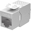 Goobay Keystone Module RJ45 CAT 6A, STP, Slim-Line