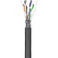 Goobay CAT 5e network cable, SF/UTP, grey 100 m