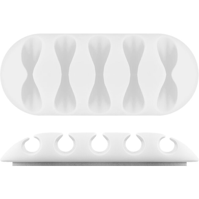 Goobay Cable Management Set, White