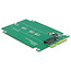 Delock 2.5″ Converter SATA 22 Pin > M.2 NGFF