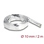 Delock Cable Sleeve made of glass fiber and aluminium 2 m x 10 mm