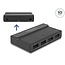 Delock External USB 3.2 Hub 4 Port with 10 Gbps