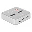 Delock Docking Station for 1 x M.2 NVMe SSD + 1 x M.2 SATA SSD with SD Express (SD 7.1) Card Reader and Clone Function