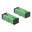 Delock Optical Fiber Coupler SC Simplex female to SC Simplex female 4 pieces