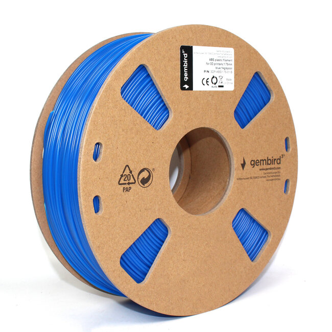 ABS  Filament Blauw, 1.75 mm,  1 kg