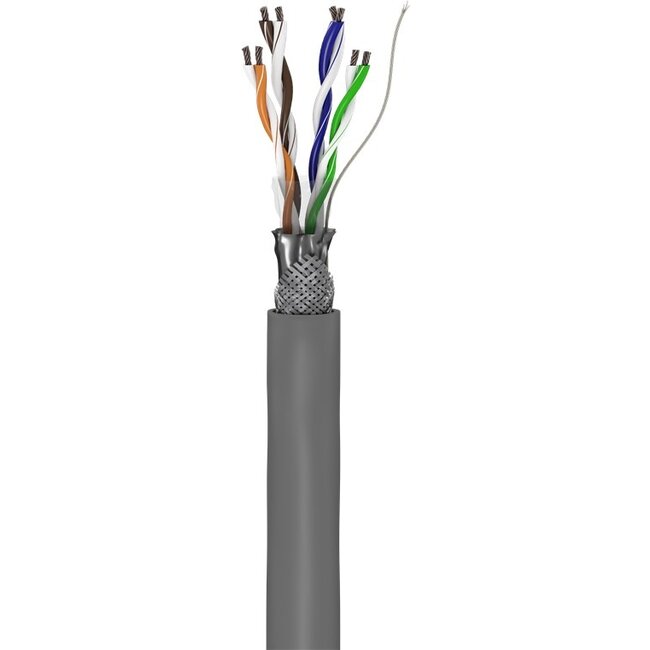 Goobay CAT 5e Network Cable, SF/UTP, m, grey