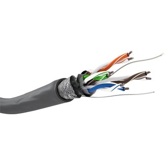 Goobay Goobay CAT 5e network cable, SF/UTP, grey 305 m