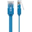 Goobay CAT 6 Flat Patch Cable, U/UTP, blue 2 m