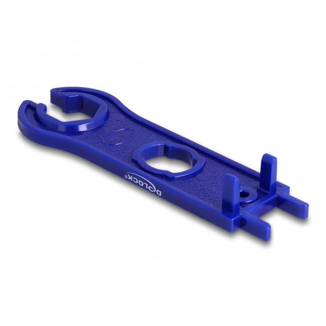 Delock Tool for DL4 Cables and Connectors, hexagonal, blue 2 pcs