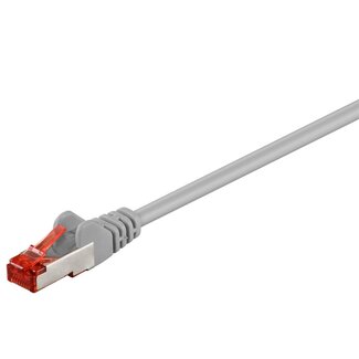 Goobay Goobay CAT 6 Patch Cable, S/FTP (PiMF), grey 0.5 m