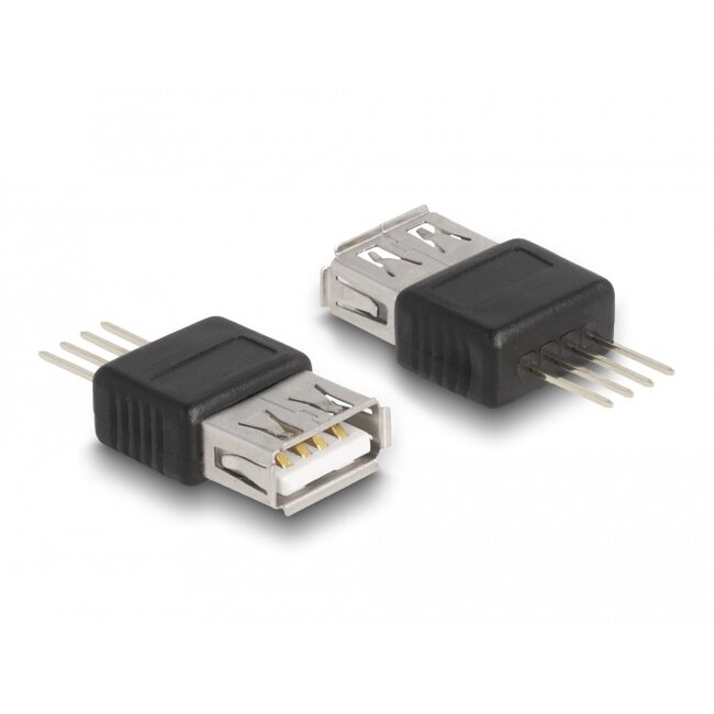 Delock Adapter USB 2.0 Type-A female to 4 pin