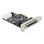Delock PCI Express Card to 2 x Serial RS-232 with voltage supply 5 V / 12 V
