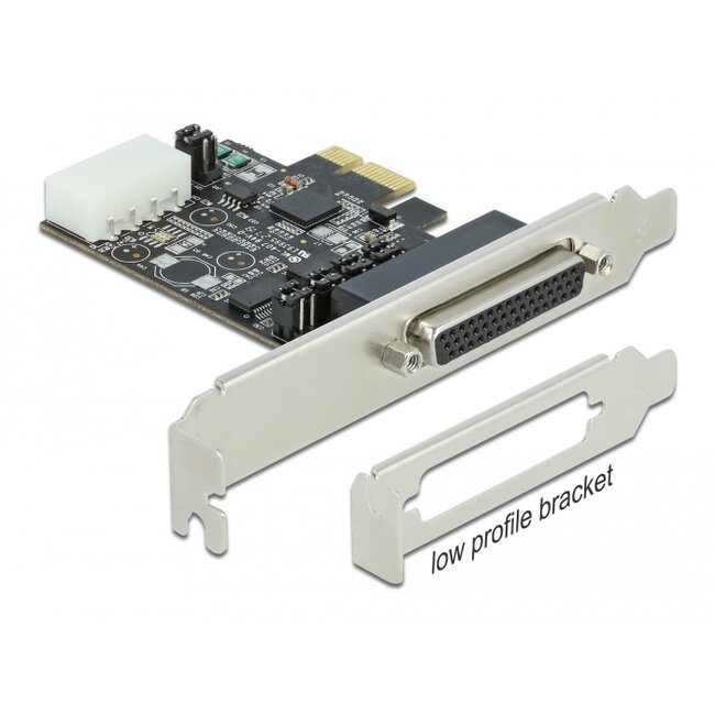 Delock PCI Express Card to 2 x Serial RS-232 with voltage supply 5 V / 12 V