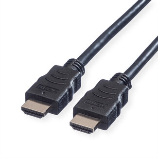 Value VALUE HDMI High Speed-kabel met Ethernet, zwart, 1,5 m
