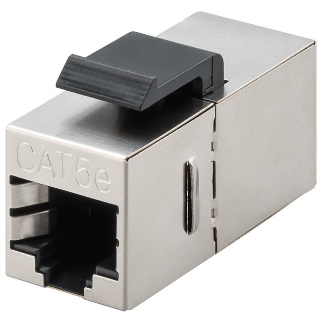 Goobay Keystone Module RJ45 Coupler CAT 5e, STP