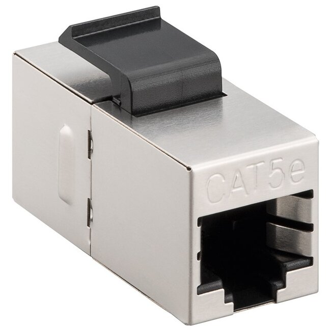 Goobay Keystone Module RJ45 Coupler CAT 5e, STP